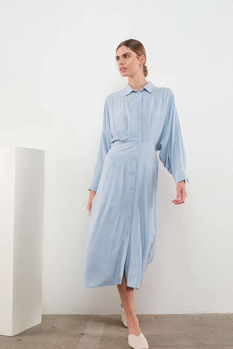 oversize midi shirt dress Oversize Shirt Midi Dress